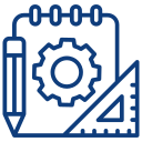 Cleanroom and laboratory installation icon