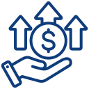 Energy efficient HVAC icon